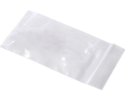 8 x 8 Reclosable Poly Bags, 2 Mil, Clear, 1000/Carton (3630A)