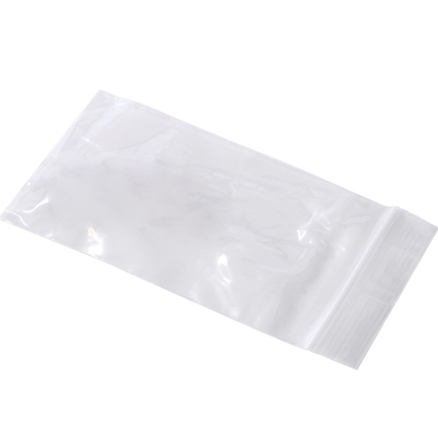 8 x 10 Reclosable Poly Bags, 6 Mil, Clear, 500/Carton (3825A)