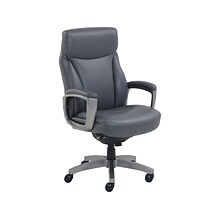 La-Z-Boy Leather Executive Chair, Gray (51446)