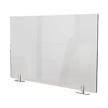 Ghent 30 x 36 Acrylic Non-Tackable Panel Extender, Clear (PEC3036-T)