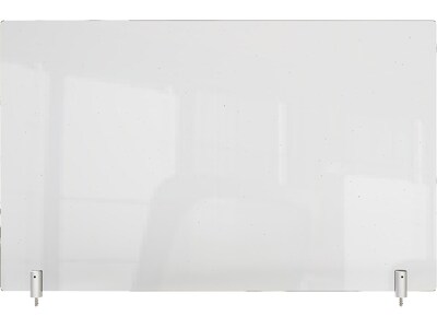 Ghent 24.88 x 36 Acrylic Non-Tackable Panel Extender, Clear (PEC2436-H)