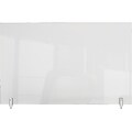 Ghent 23.88 x 29 Acrylic Non-Tackable Panel Extender, Clear (PEC2429-H)