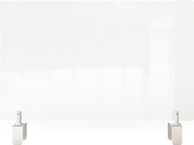 Ghent 24.31 x 29 Acrylic Non-Tackable Panel Panel Extender, Clear (PEC2429-A)