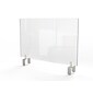 Ghent 24.31" x 29" Acrylic Non-Tackable Panel Panel Extender, Clear (PEC2429-A)