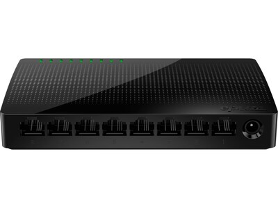 Tenda SG108 8-Port Gigabit Ethernet Unmanaged Switch, 10/100/1000 Mbps, Black (SG108)