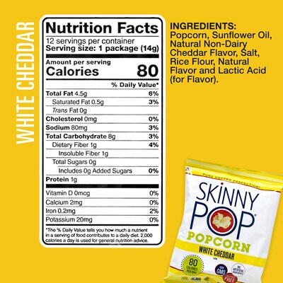 Skinny Pop Variety Snack Pack, 36/Pack (220-01049)