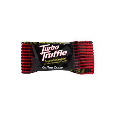 Turbo Truffles Energy Chocolate Truffles Coffee Craze, 50/Pack (220-00986)