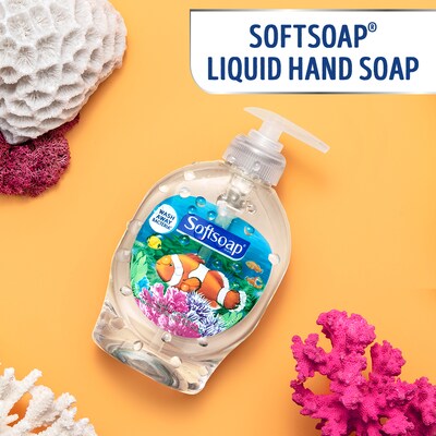 Softsoap Aquarium Series Liquid Hand Soap, Fresh Scent, 7.5 oz (US04966A/126800)