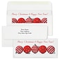 Custom 6-1/2" x 2-7/8" Merry Christmas, Happy New Year Currency Envelopes, Printed, Smooth, 25/Pack