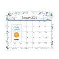 2021 Blue Sky 8 x 11 Wall Calendar, Lindley, Multicolor (101593-21)