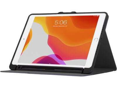 Targus THZ86307GL VersaVu Cover for 10.2" iPad, 10.5" iPad Air, 10.5" iPad Pro, Violet