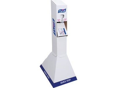 PURELL Quick Floor Stand Kit Gel Hand Sanitizer Dispenser (2156-02-QFS)
