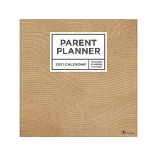 2021 TF Publishing Parent Planners12 x 12, Brown (21-1036)