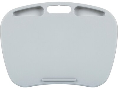 Lapgear MyDesk 17.9 x 13 Polystyrene Lap Desk, Cool Gray (45335)