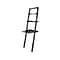 Winsome Bellamy 3-Shelf 69H Leaning Bookcase, Black (29323)