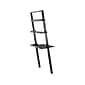 Winsome Bellamy 3-Shelf 69"H Leaning Bookcase, Black (29323)