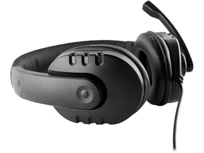 OTM Essentials Stereo Computer Headset, Over-the-Head, Black (OB-AOK)