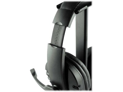 OTM Essentials Stereo Computer Headset, Over-the-Head, Black (OB-AOK)