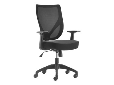Serta Works Mesh Back Polyester Computer and Desk Chair, Black (CHR10021A)