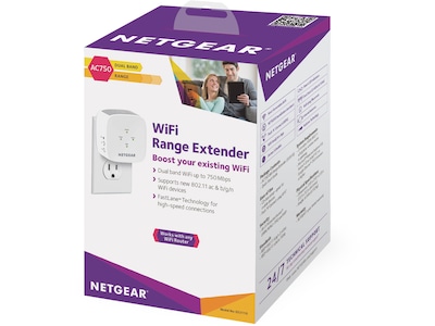 Netgear Range EX3110-100NAS Dual Band 2.4/5GHz Wireless Extender