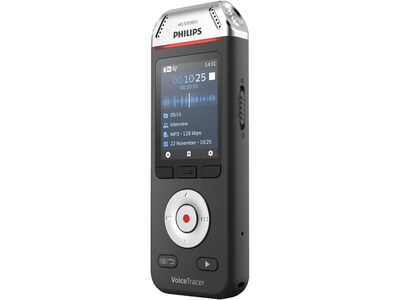 Philips VoiceTracer Digital Voice Recorder, 8 GB (DVT2110)