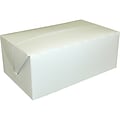 Dixie Paperboard Food Takeout Box, 2.75 x 7 x 4.25, White, 500/Carton