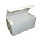 Dixie Paperboard Food Takeout Box, 4.5 x 9 x 5, White, 250/Carton