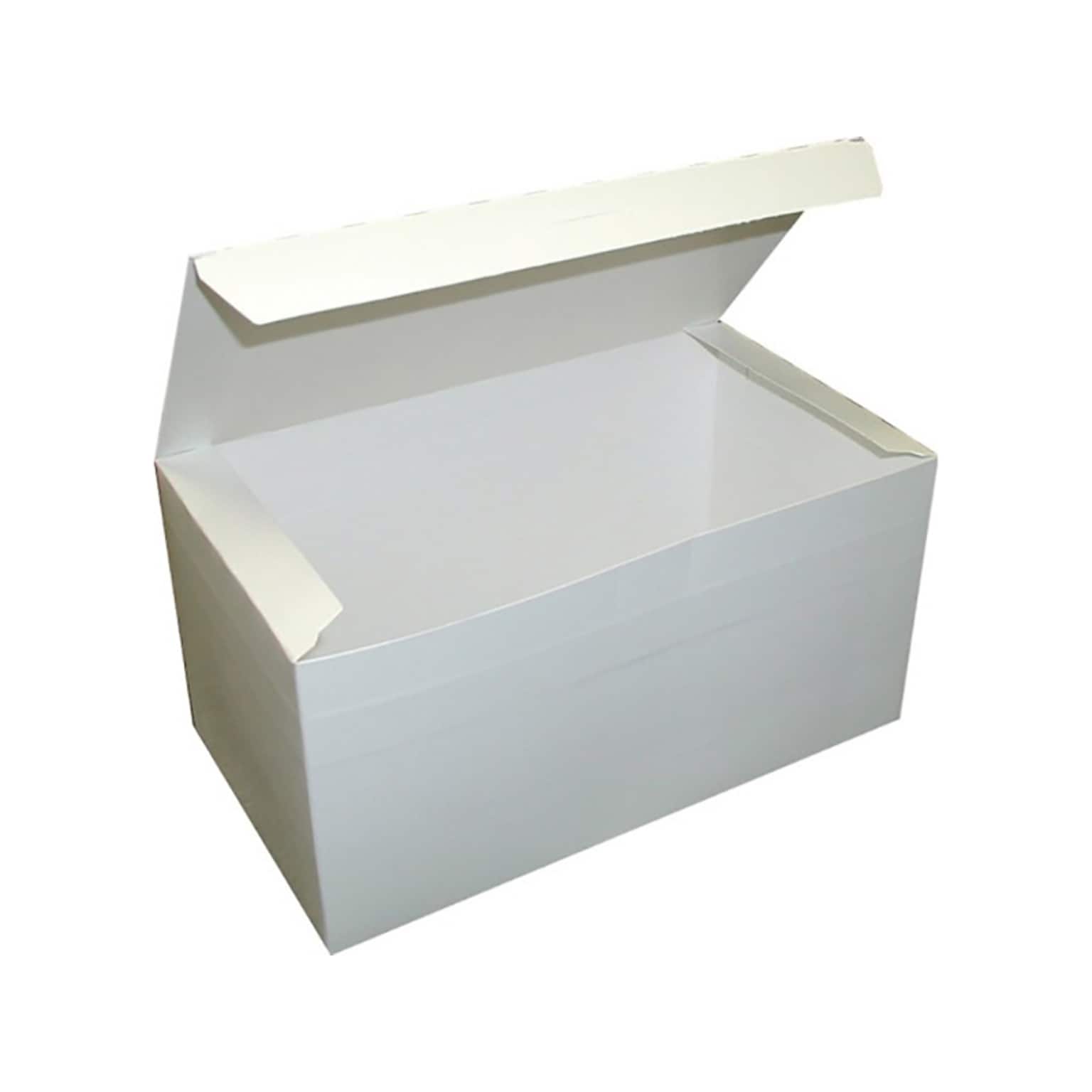 Dixie Paperboard Food Takeout Box, 4.5 x 9 x 5, White, 250/Carton