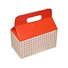 Dixie Food Box 5 x 9.5 x 5, White/Red, 125/Carton (H1RP)