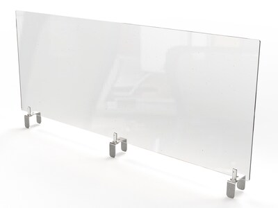 Ghent Clamp 30 x 48 Acrylic Non-Tackable Panel Extender, Clear (PEC3048-A)