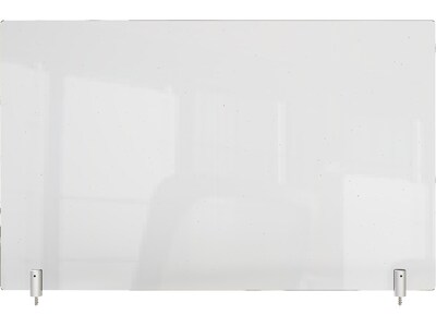 Ghent Screw 18 x 29 Acrylic Non-tackable Panel Extender, Clear (PEC1829-H)
