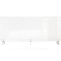 Ghent Clamp 18 x 48 Acrylic Non-Tackable Panel Extender, Clear (PEC1848-A)