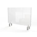 Ghent Clamp 18 x 42 Acrylic Non-tackable Panel Extender, Clear (PEC1842-A)