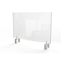 Ghent Clamp 18 x 29 Acrylic Non-Tackable Panel Extender, Clear (PEC1829-A)