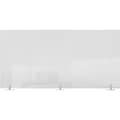 Ghent 24.06 x 47.5 Acrylic Non-Tackable Panel Extender, Clear (PEC2448-T)