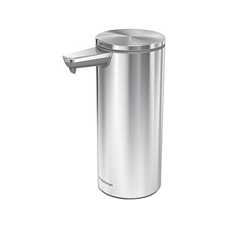 simplehuman Automatic Hand Soap / Sanitizer Dispenser, 266mL., Brushed Steel (ST1043)