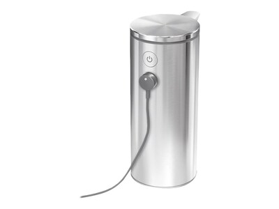 simplehuman Automatic Hand Soap / Sanitizer Dispenser, 266mL., Brushed Steel (ST1043)