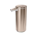 simplehuman Universal Automatic Hand Soap Dispenser, Rose Gold (ST1046)