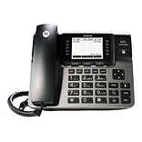 Motorola ML1000 Corded Telephone Base, Black/Gray