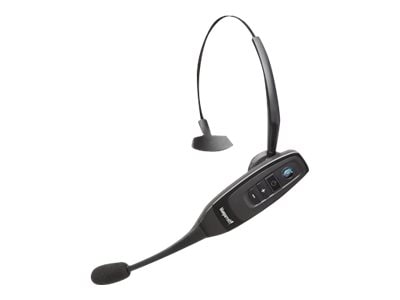 BlueParrott C400-XT Wireless Bluetooth Noise Canceling Mono Headset, Behind-the-Neck, Black (204151)