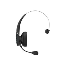 BlueParrott B350-XT Wireless Noise Canceling Mono Bluetooth Headset, Over-the-Head, Black (204260)