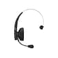 BlueParrott B350-XT Wireless Noise Canceling Mono Bluetooth Headset, Over-the-Head, Black (204260)