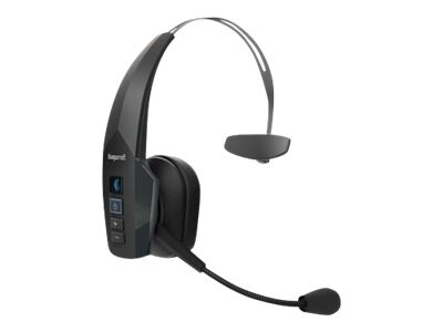 BlueParrott B350-XT Wireless Noise Canceling Mono Bluetooth Headset, Over-the-Head, Black (204260)