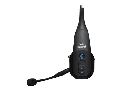 BlueParrott B350-XT Wireless Noise Canceling Mono Bluetooth Headset, Over-the-Head, Black (204260)