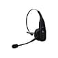 BlueParrott B350-XT Wireless Noise Canceling Mono Bluetooth Headset, Over-the-Head, Black (204260)