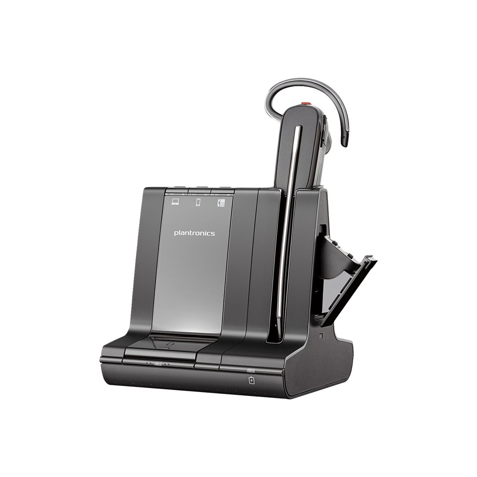 Poly Savi 8245 Office, Unlimited Talk Time Wireless Mono Headset, Black (7W069AA#ABA)
