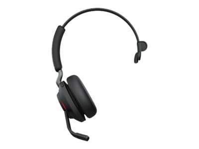 jabra Evolve2 65 UC Mono USB-A Bluetooth Mono Computer Headset, UC Certified, Black (26599-889-899)