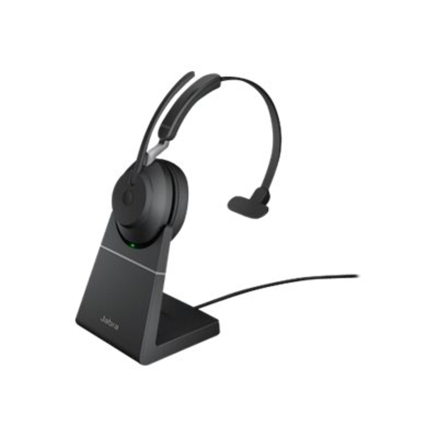 Jabra Evolve2 65 UC Mono Wireless Noise Canceling Headset, Over-the-Head, Black (26599-889-989)