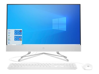 HP 24-df0040 9ED60AA#ABA All-in-One Desktop Computer, AMD Athlon Gold, 8GB RAM, 512GB SSD