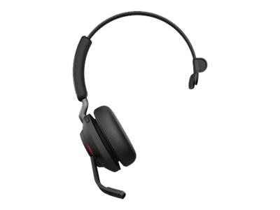 jabra Evolve2 65 MS Mono USB-A Bluetooth Mono Computer Headset, MT Certified, Black (26599-899-999